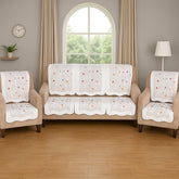 Elegant Leaf Sofa Runner